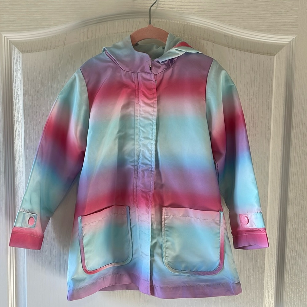 Girl raincoat